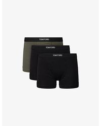 Tom Ford - Classic Pack Of Two Cotton-Jersey Boxer Briefs - Lyst