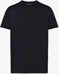 Prada - Slim-fit Crew-neck Cotton T-shirts Pack Of Three - Lyst