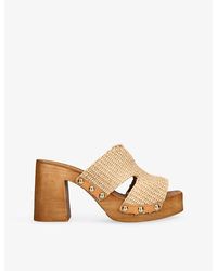 Steve Madden - Sunkissed Suede Mules - Lyst