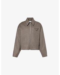 Bottega Veneta - Spread-Collar Welt-Pocket Regular-Fit Wool And Cashmere-Blend Jacket - Lyst