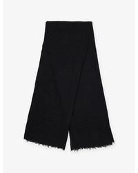 Rick Owens - Emily Wool, Silk And Cashmere Scarf - Lyst
