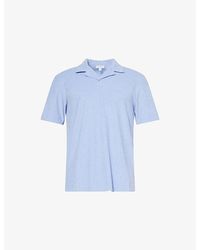 Sunspel - Towelling Cotton Polo Shirt - Lyst