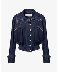 Dries Van Noten - Vida Denim Bomber Jacket - Lyst