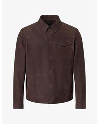 Tom Ford - Nubuck Suede Leather Jacket - Lyst