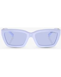 Tiffany & Co. - Tf4213 Rectangle-frame Acetate Sunglasses - Lyst