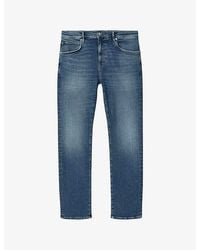 AllSaints - Sid Skinny-Fit Stretch-Denim Jeans - Lyst