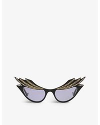 Gucci - gg1094s Hollywood Forever 001 Sunglasses - Lyst
