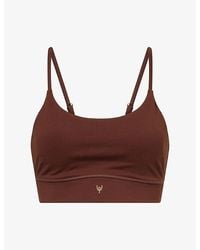 Now You Live - Leamington Scoop-Neck Sports Bra - Lyst