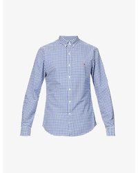 Polo Ralph Lauren - Long-sleeved Button-down Slim-fit Cotton Oxford Shirt - Lyst