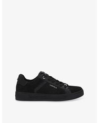 Carvela Kurt Geiger - Daze Faux-Leather Low-Top Trainers - Lyst