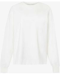 GYMSHARK - Everywear Comfort Logo-print Cotton-jersey T-shirt - Lyst