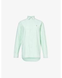 Polo Ralph Lauren - Logo-embroidered Regular-fit Cotton Shirt - Lyst
