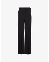 Stella McCartney - Slim-Fit Wool Tuxedo Trousers - Lyst