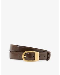 Reiss - Hazel Leather Belt - Lyst