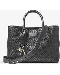 Aspinal of London - London Medium Interwoven Leather Tote Bag - Lyst