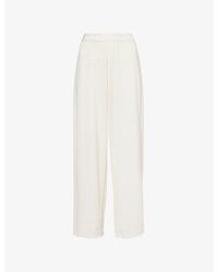 Lounge Underwear - Soft Waffle Branded-Waistband Jersey Pyjama Bottoms - Lyst