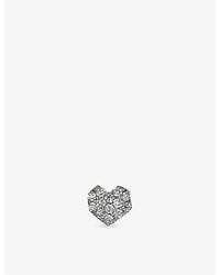 Kismet by Milka - Petit Cherish 0.07Ct Diamond Stud Earring - Lyst