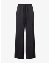 Camilla & Marc - Ground Relaxed Satin Trousers - Lyst