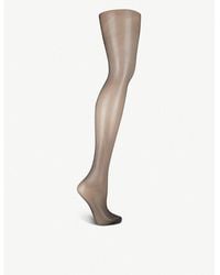 FALKE - Womens 3009 Black Seidenglatt 15 Denier Woven Tights S/m - Lyst