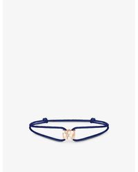 Chaumet - Bee De 18Ct Rose- And 0.05Ct Brilliant-Cut Diamond Bracelet - Lyst