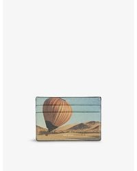 Paul Smith - Graphic-pattern Leather Card Holder - Lyst