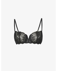 Simone Perele - Reve Lace Half-Cup Bra - Lyst