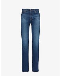 AG Jeans - Mari Straight-leg High-rise Stretch-denim Jeans - Lyst