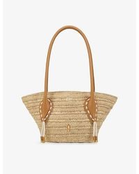 Christian Louboutin - Venus Mini Raffia Basket Bag - Lyst