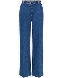 Soeur - California Wide Flared-leg High-rise Jeans - Lyst
