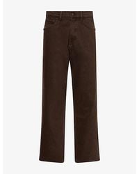 Rag & Bone - Relaxed Straight-Leg Denim Jeans - Lyst