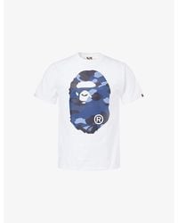 A Bathing Ape - Colour Camouflage Big Ape Short-Sleeve Cotton T-Shirt - Lyst