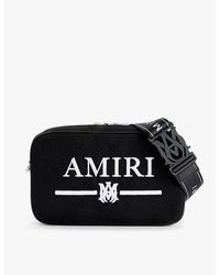 Amiri - Branded Detachable-strap Canvas Cross-body Bag - Lyst
