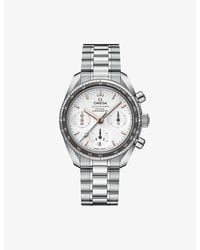 Omega - Speedmaster 38 Stainless-Steel Automatic Watch 38Mm - Lyst