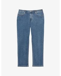 Reiss - Bishopsgate Tapered-Leg Slim-Fit Denim Jeans - Lyst