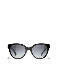 Chanel - Butterfly Sunglasses - Lyst
