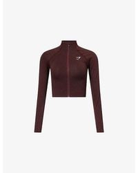 GYMSHARK - Vital Seamless 20 Stretch-Woven Jacket - Lyst