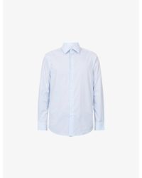 Paul Smith - Long-Sleeve Cotton-Blend Shirt - Lyst
