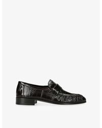 The Row - Soft Eel Leather Loafers - Lyst