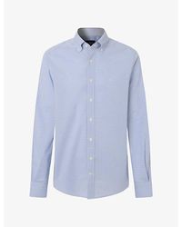 Hackett - Gingham Tailored-Fit Stretch-Cotton Shirt - Lyst