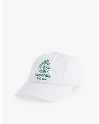 Sporty & Rich - Crown Tennis Cotton Baseball Cap - Lyst