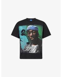 AWAKE NY - Big L Graphic-Print Cotton T-Shirt - Lyst