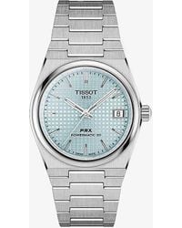 Tissot - T1372071135100 Prx Stainless-steel Automatic Watch - Lyst