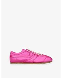 Dries Van Noten - Dustin Satin Trainers - Lyst