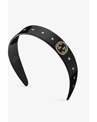 Gucci - GG Resin And Crystal Head Band - Lyst