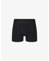 Skims - Branded-Waistband 3In Stretch-Modal Boxer Briefs - Lyst
