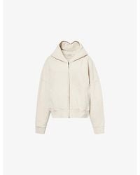 Entire studios - Eternal Zip Cotton-Jersey Hoodie - Lyst