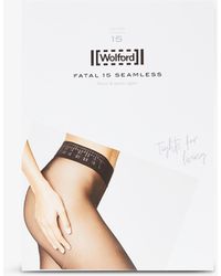 Wolford Fatal Lace 15 Seamless Tights 