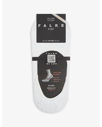 FALKE - Step Medium-Cut Invisible Cotton-Blend Socks - Lyst