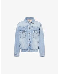 True Religion - Super T Cotton Denim Jacket - Lyst