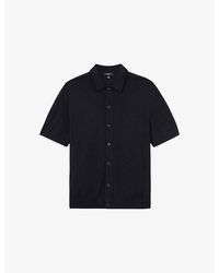 Reiss - Drayton Button-Down Merino-Wool Shirt - Lyst